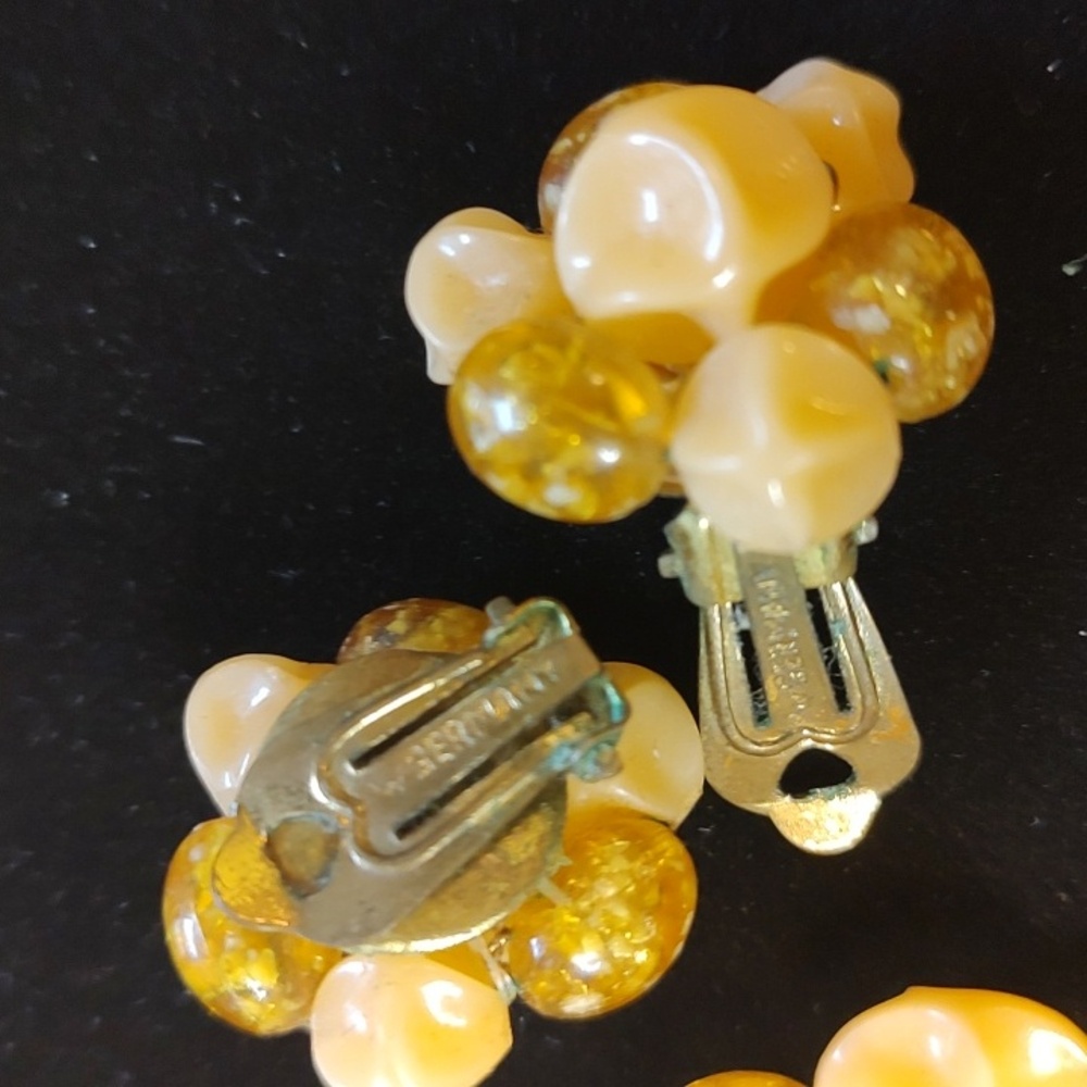 West Germany Beaded Necklace Set - Picture 7 of 8